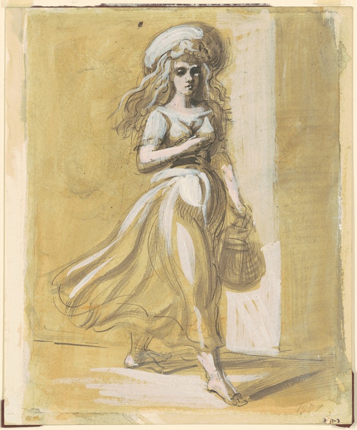 Woman Walking by Reginald Marsh