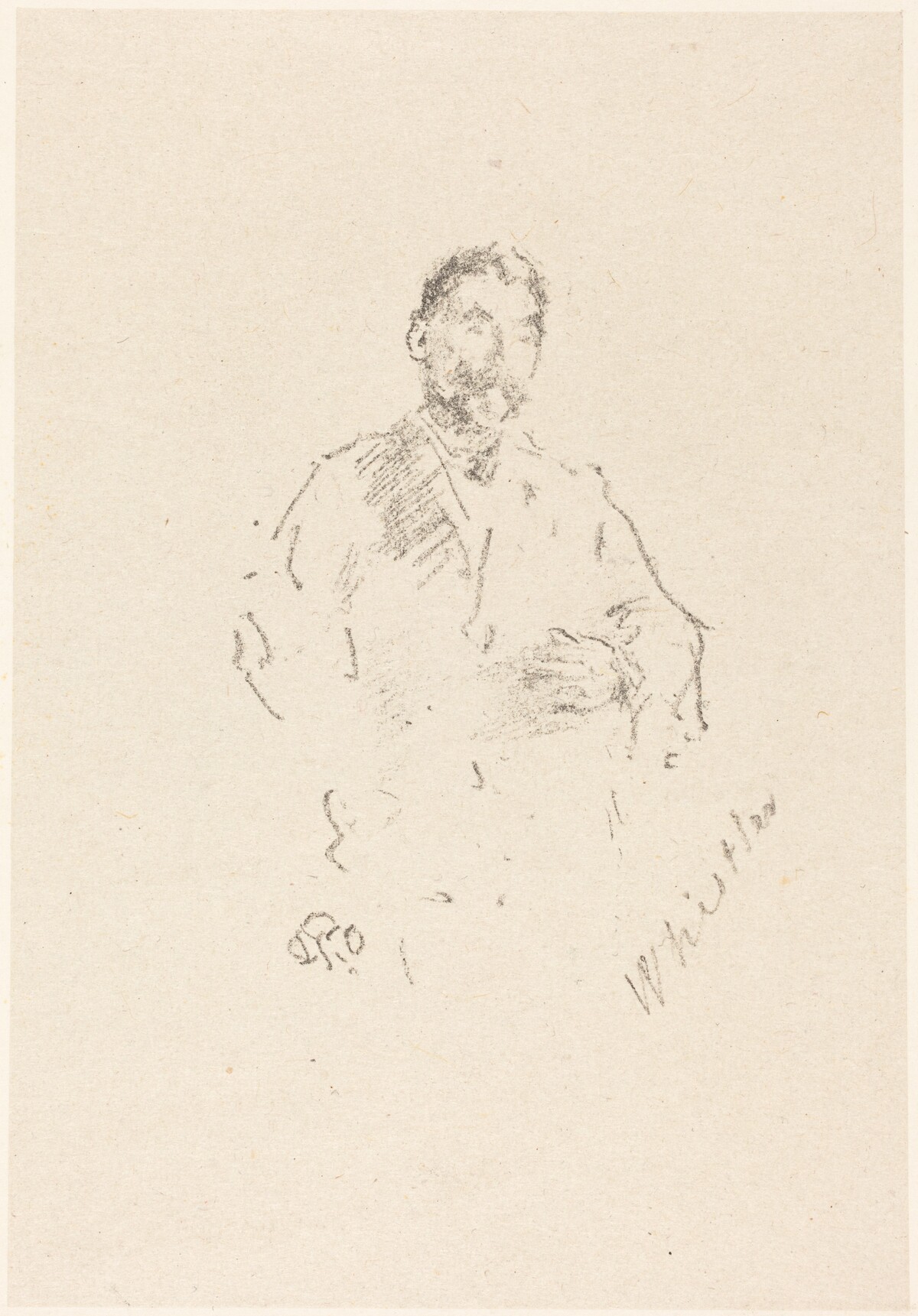 Stéphane Mallarmé, No. 2 by James McNeill Whistler