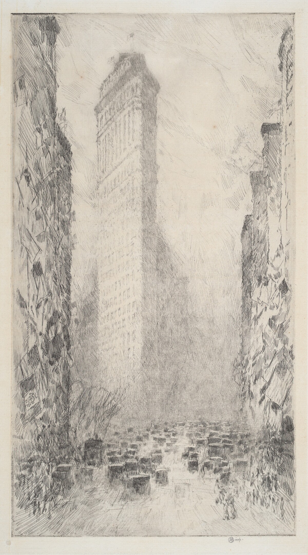 Washington's Birthday—Fifth Avenue & 23rd Street by Childe Hassam