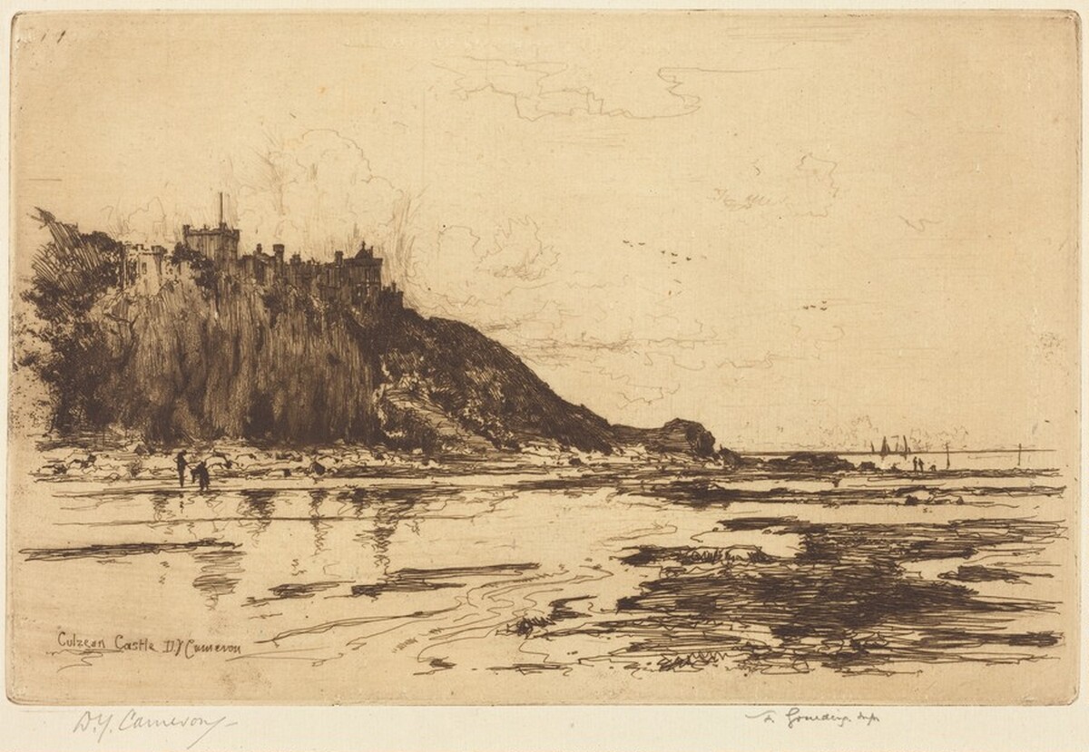 Culzean Castle by David Young Cameron