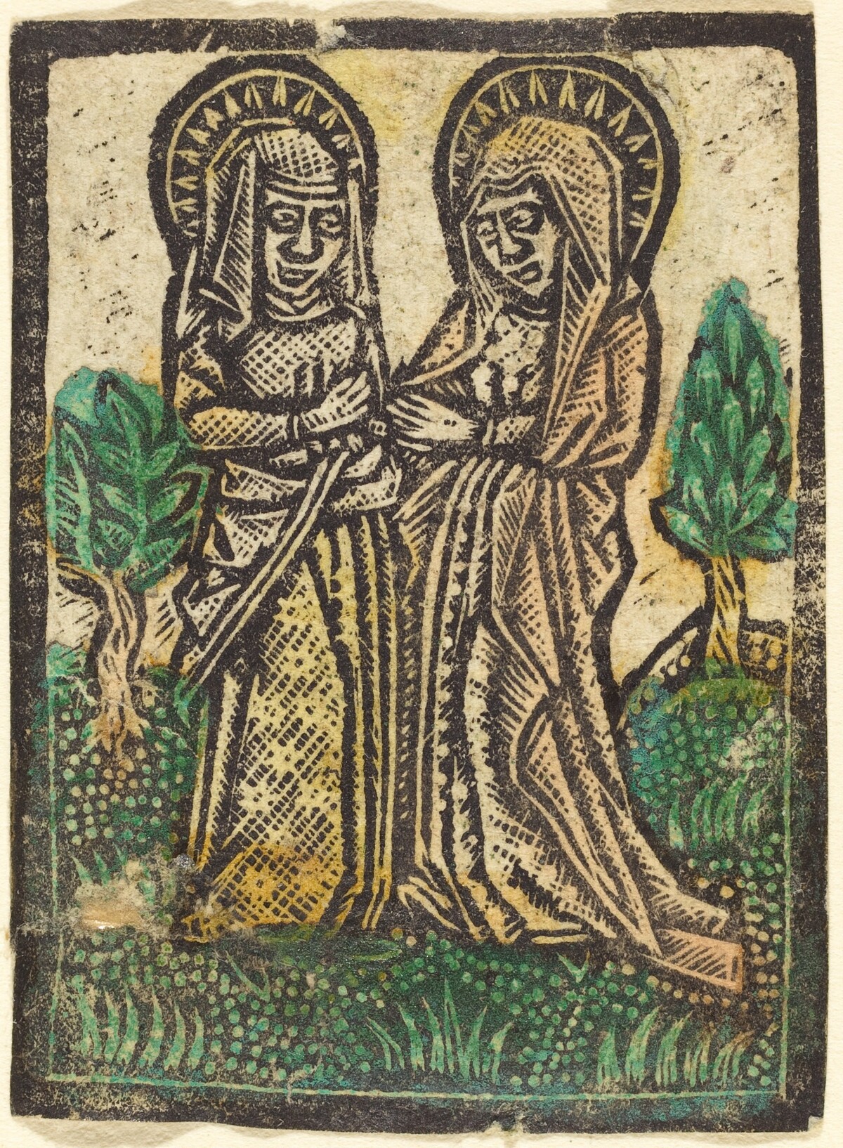 The Visitation by Workshop of Master of the Aachen Madonna