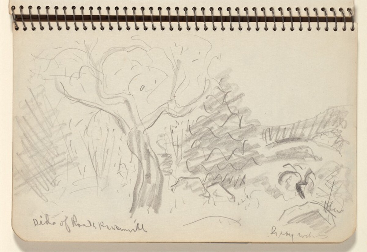Large Tree by Milton Avery