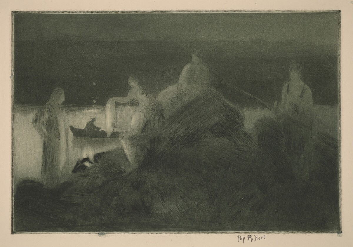 Campfire by George Overbury (Pop) Hart