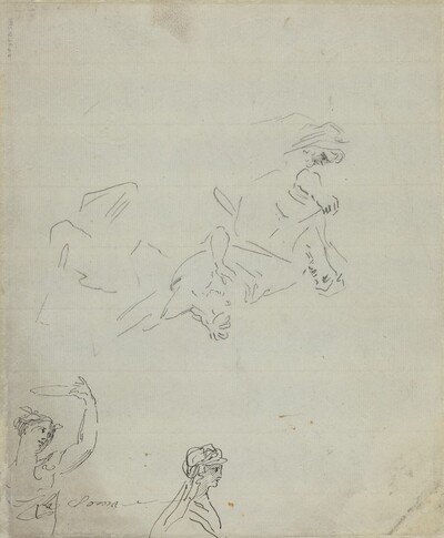 Figure Studies [verso]