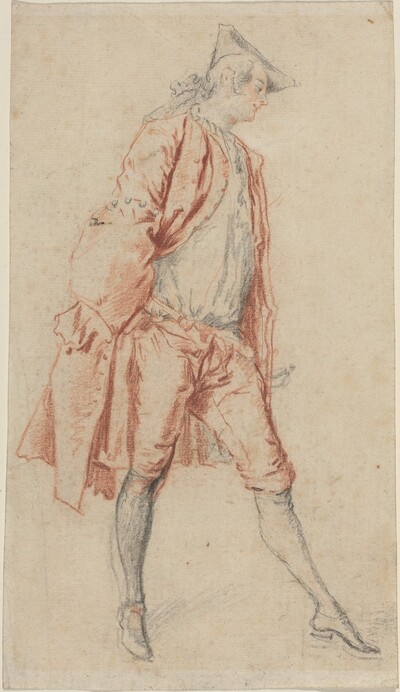 A French Gentleman Standing