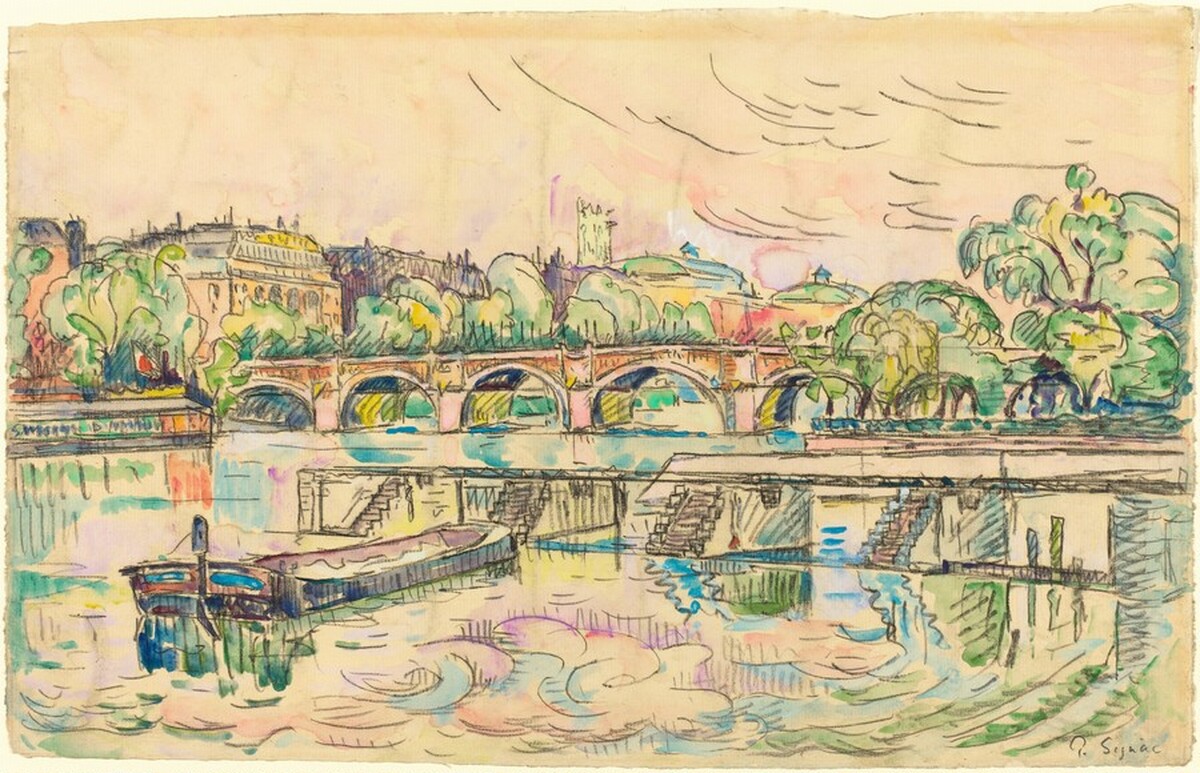 Pont Neuf, Paris by Paul Signac