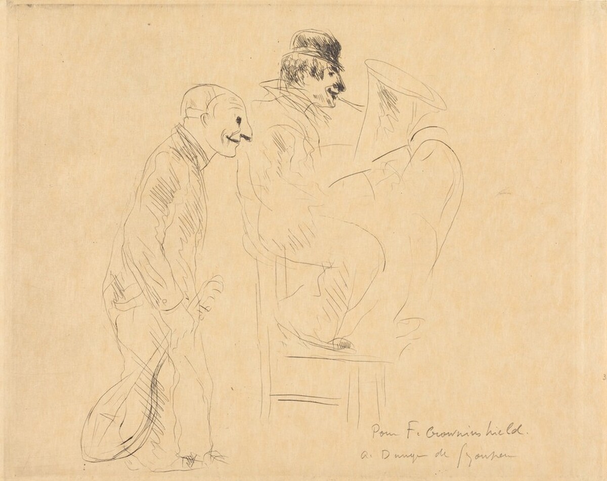 Orchestra of Clowns by André Dunoyer de Segonzac