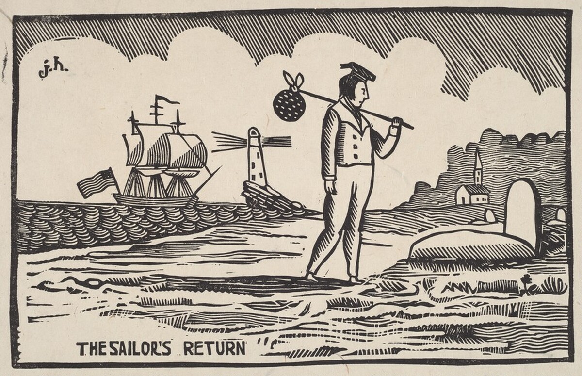 The Sailor's Return by John Held Jr.