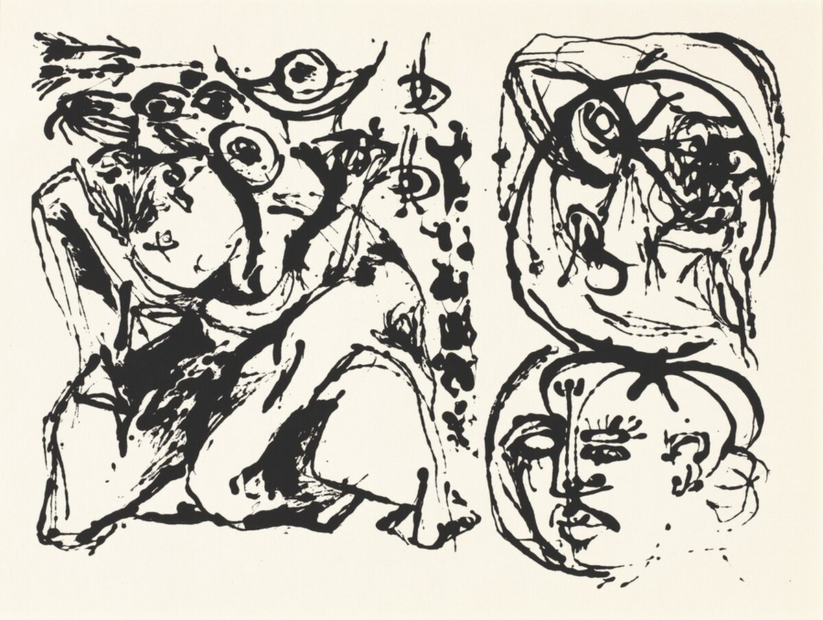 Untitled by Jackson Pollock