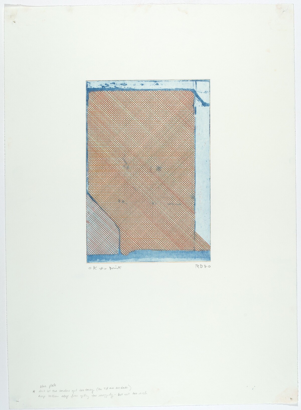 Construct (Grid) by Richard Diebenkorn