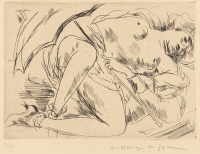 Nude with Umbrella (Nu a l'ombrelle)