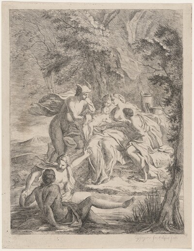 Hermes Bringing the Infant Dionysus to the Nymphs