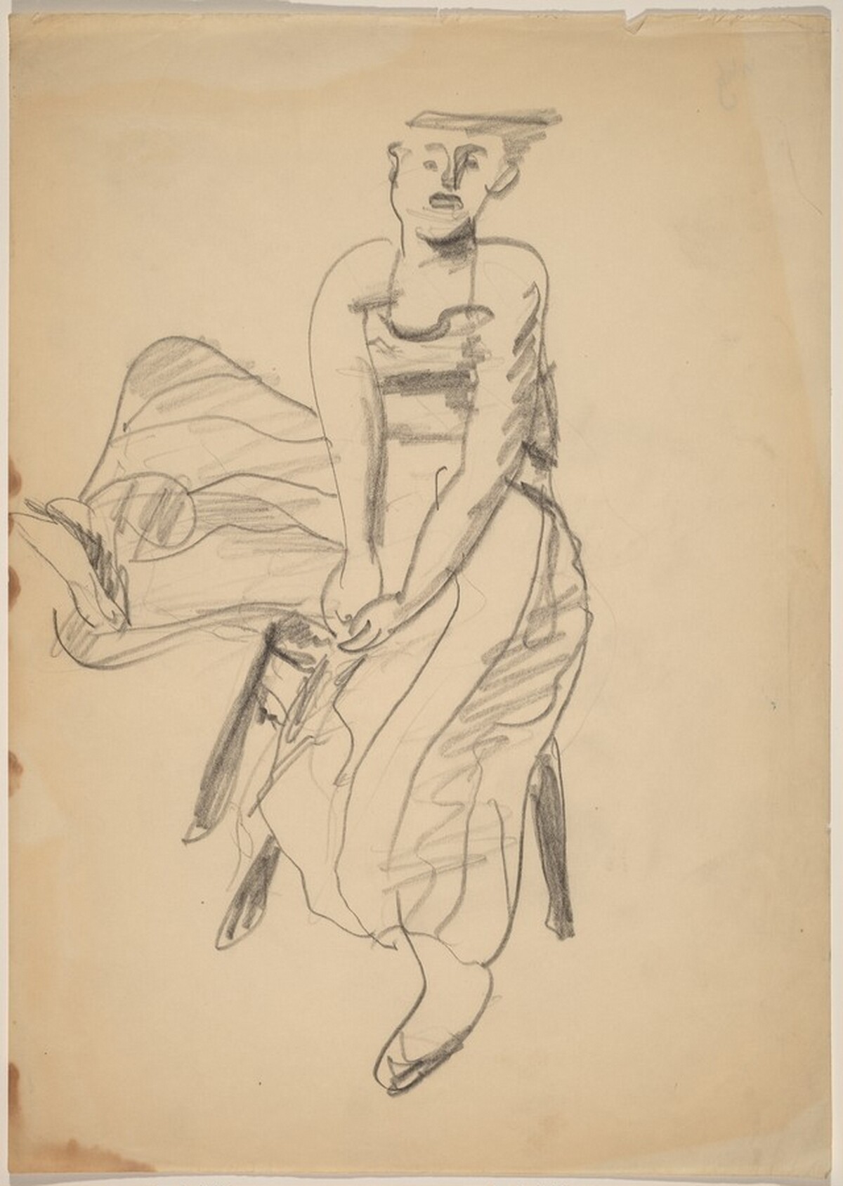 Seated Woman by Mark Rothko
