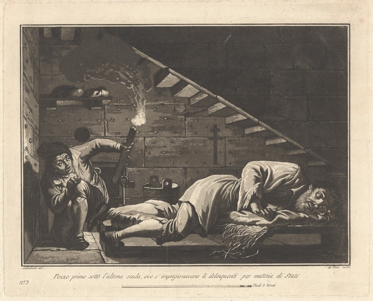 The "Well," for Violators of State Law by Giovanni De Pian, after Francesco Galimberti