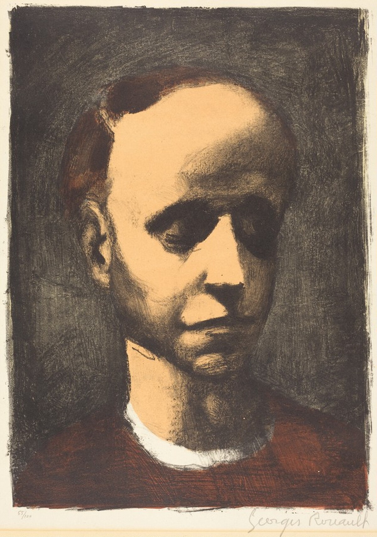 Self-Portrait II by Georges Rouault