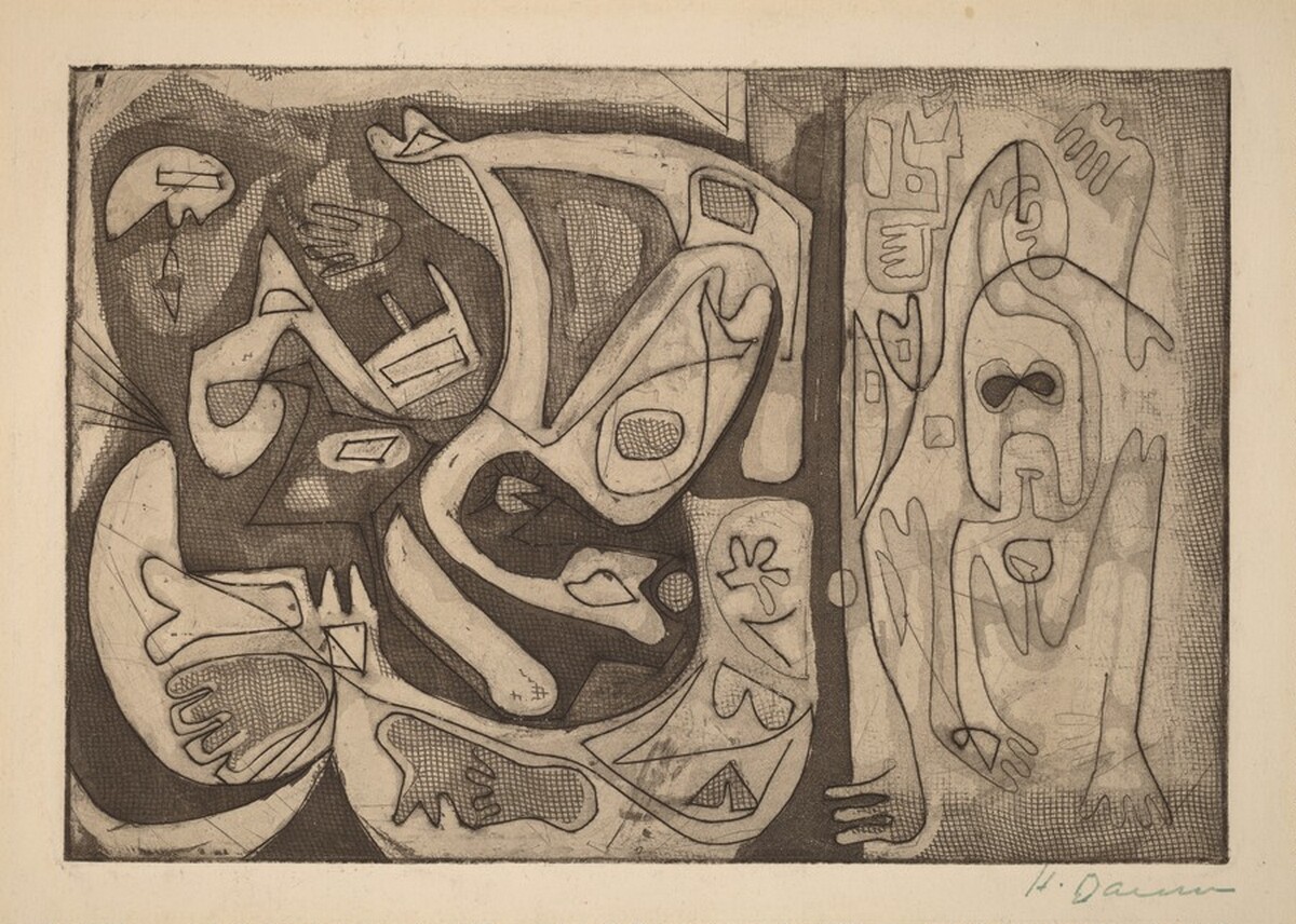 Untitled (Indian Space Composition) by Howard Daum