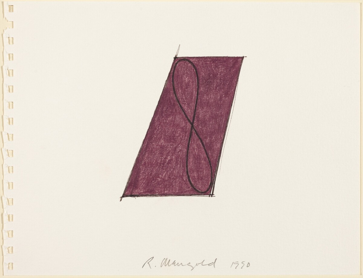 Untitled by Robert Mangold