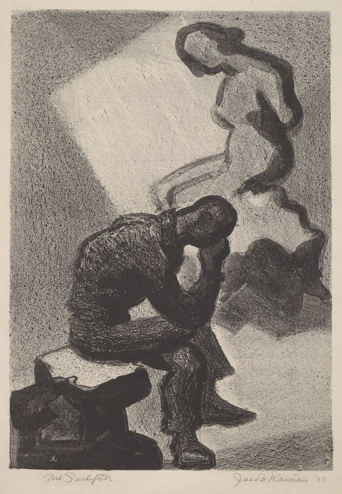 The Sculptor by Jacob Kainen