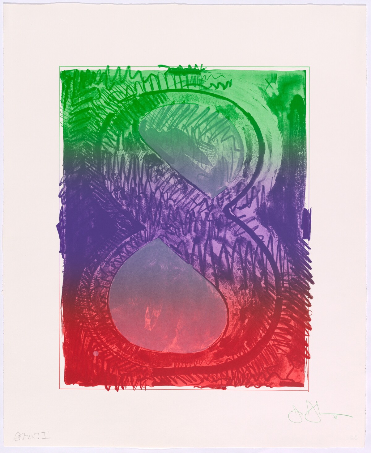 Figure 8 by Jasper Johns