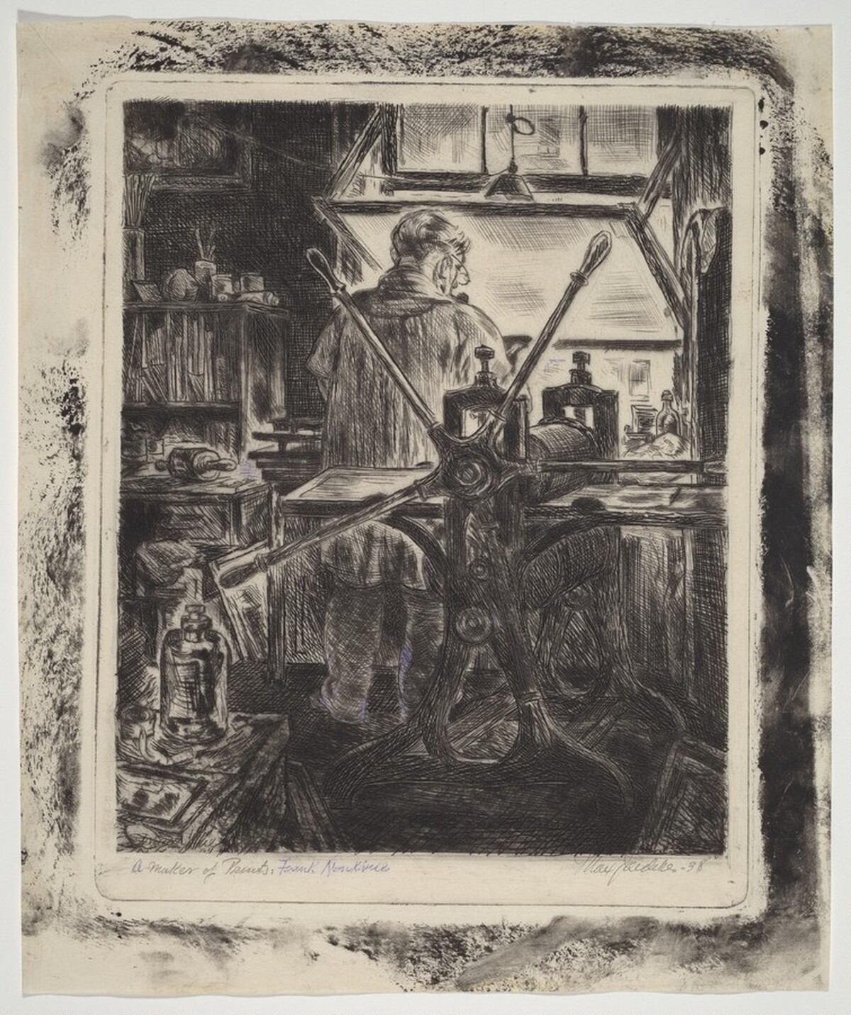 A Maker of Prints, Frank Nankivell by Unknown