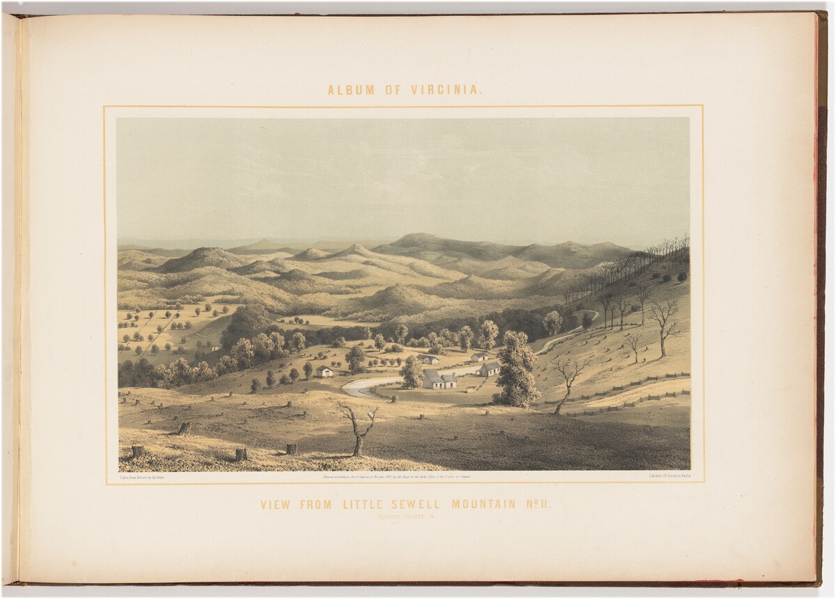 View from Little Sewell Mountain, No. 2 by after Edward Beyer