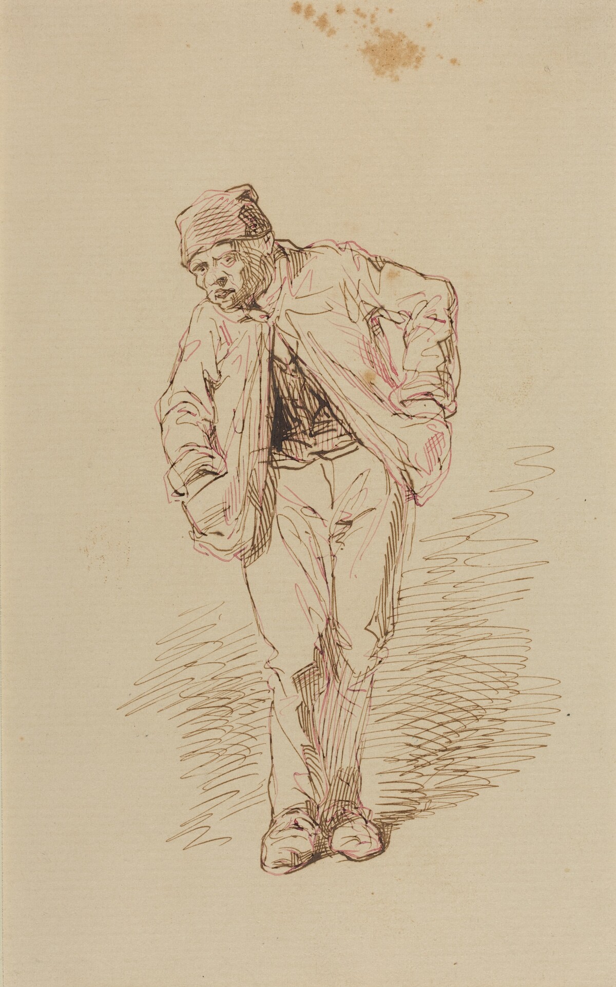 Sketch of a Man by Paul Gavarni