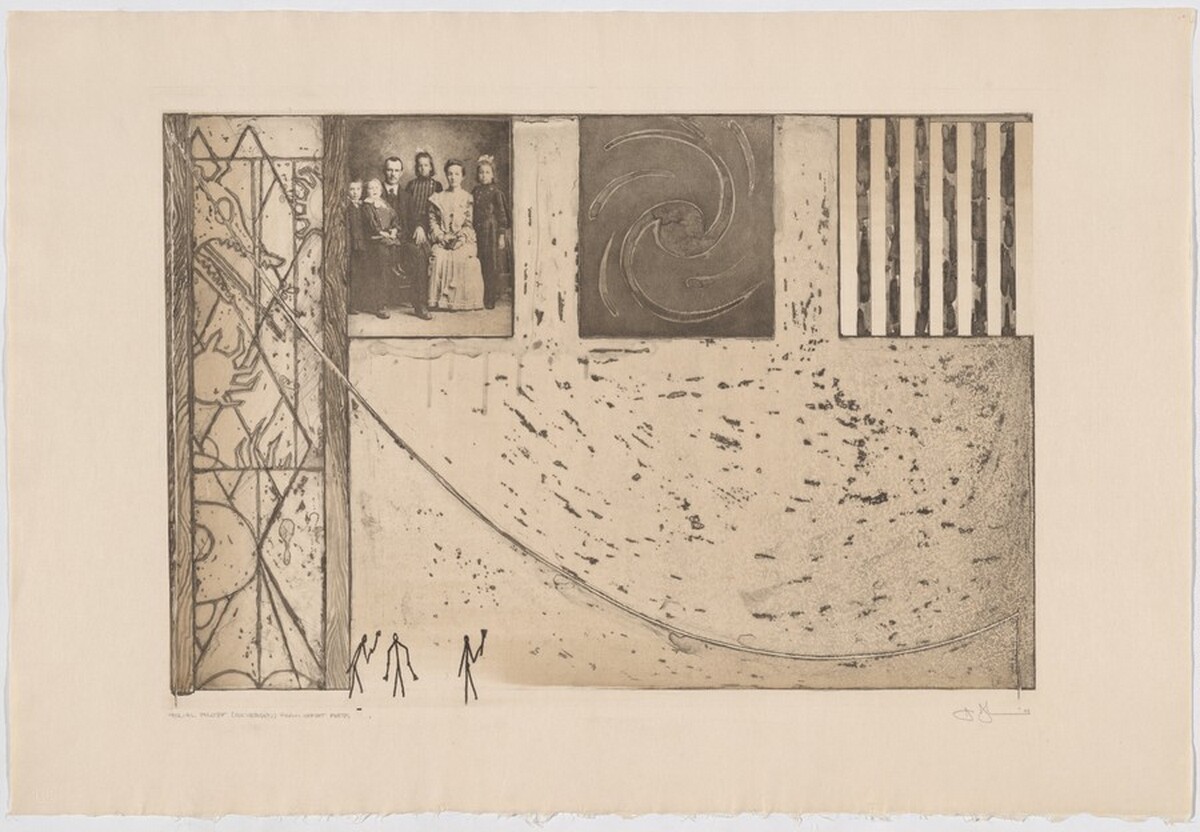 Untitled [trial proof] by Jasper Johns