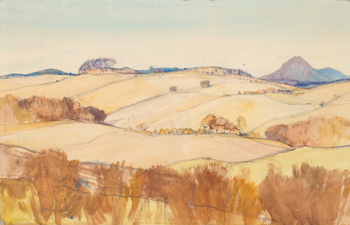 Uplands in Menteith by David Young Cameron