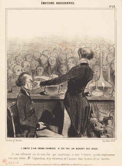 L'Amitié d'un grand chimiste...