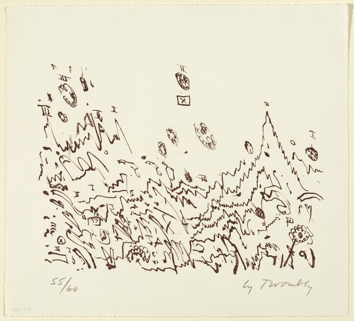 Untitled by Cy Twombly