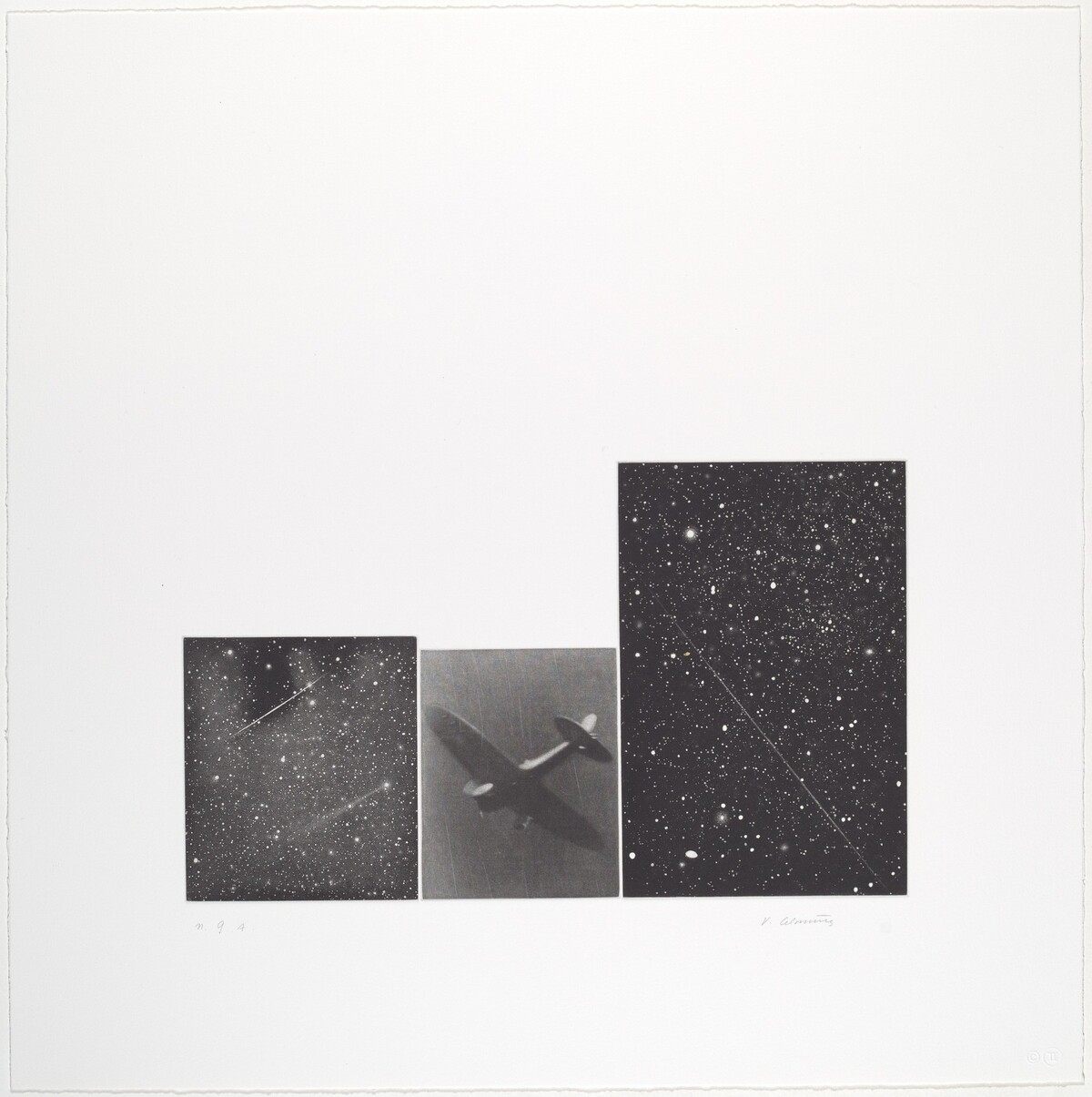Concentric Bearings, C by Vija Celmins