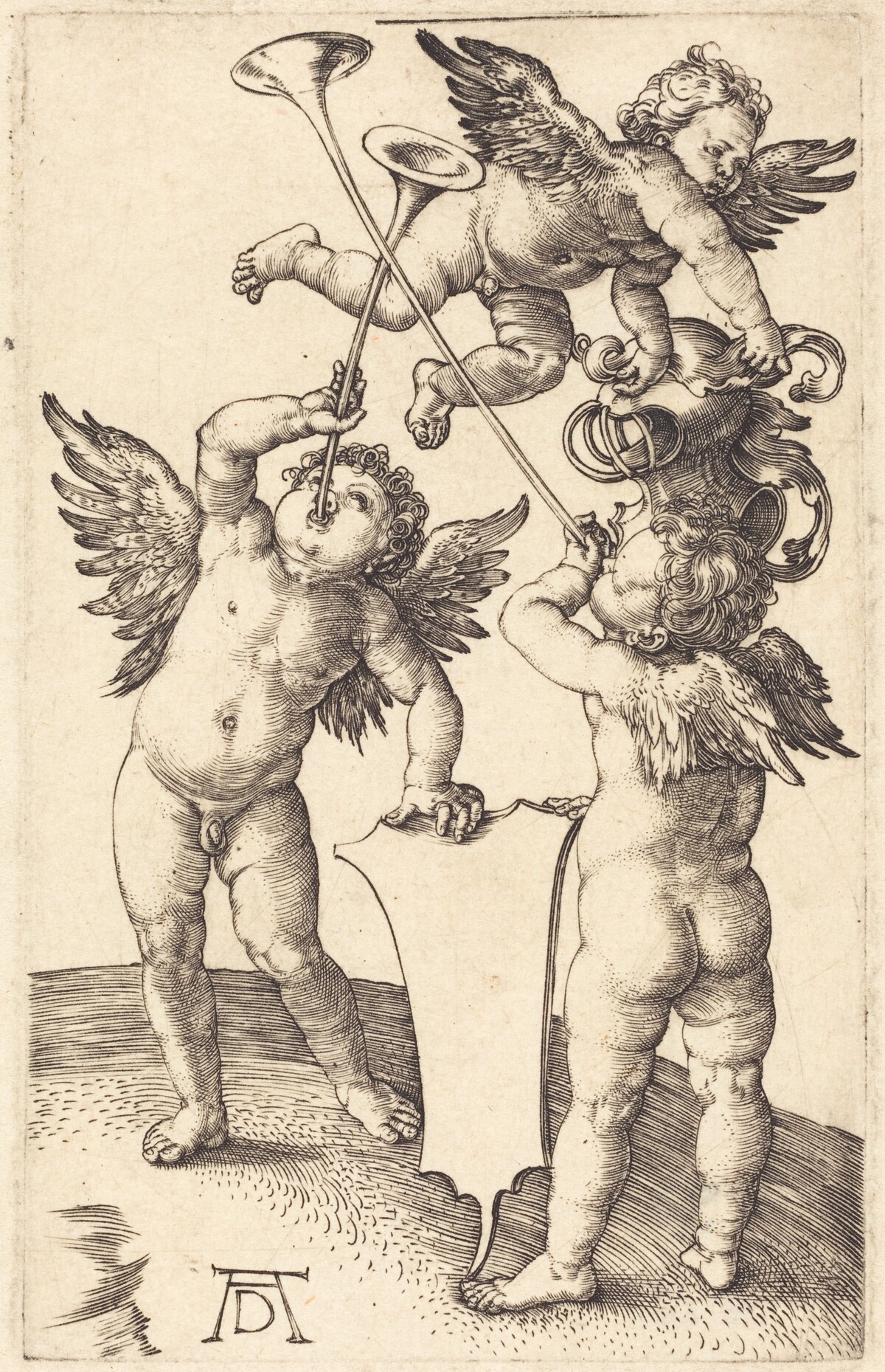 Three Genii by Albrecht Dürer