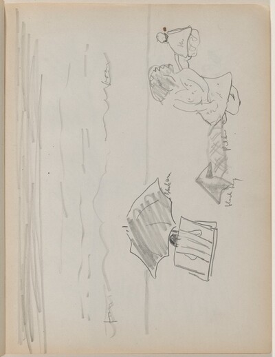 Figures at the Beach
