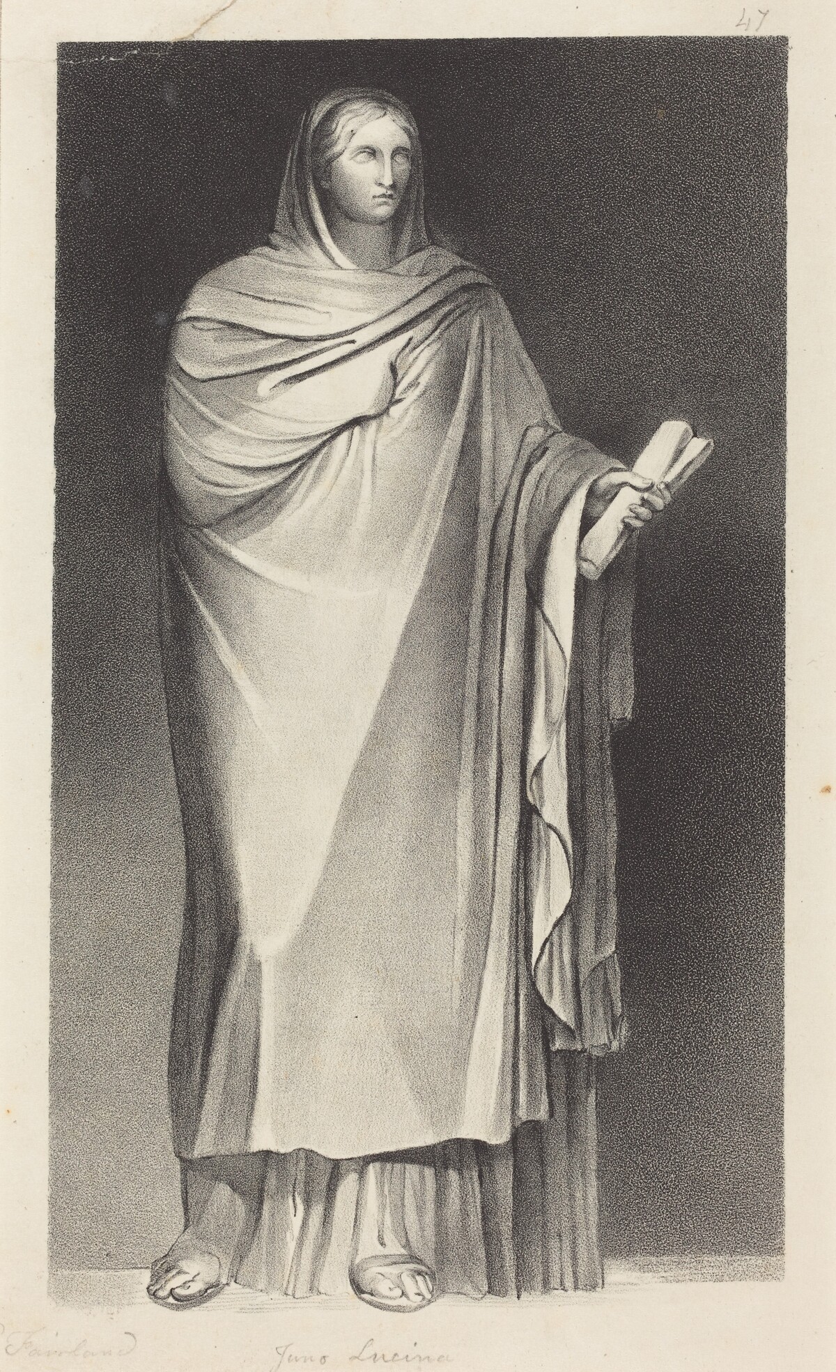 Juno Lucina by William Fairland after John Flaxman