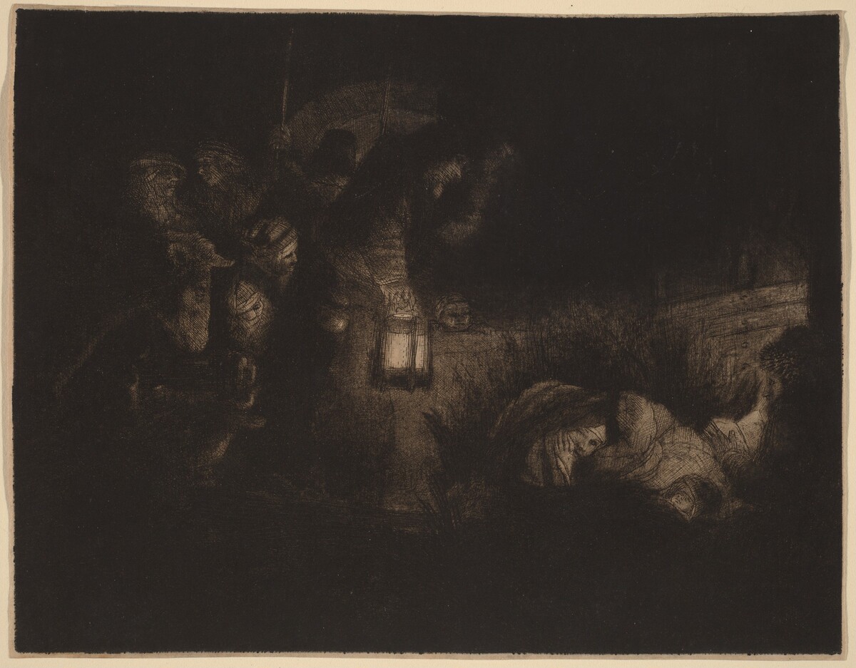 The Adoration of the Shepherds: a Night Piece by Rembrandt van Rijn