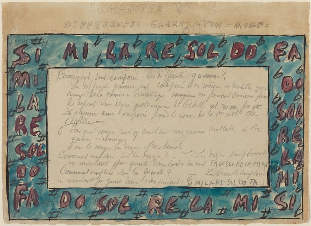 Study for "Do Ré Mi" by Pierre Bonnard