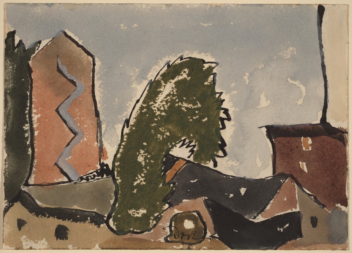 Along the Shore by Arthur Dove