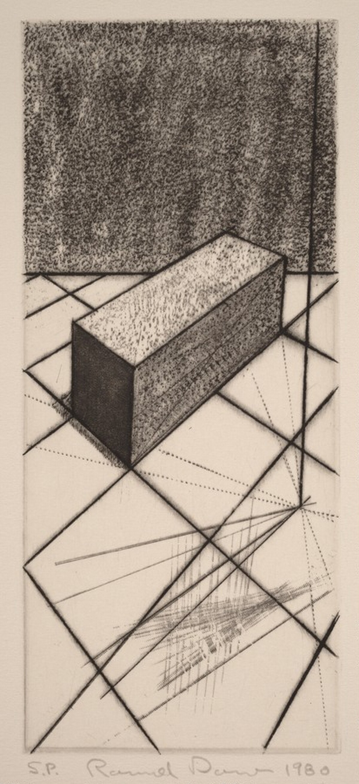 Drypoint Eta [special proof] by Ronald Davis