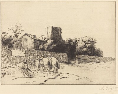 Rectory Wall (Le mur du presbytere)