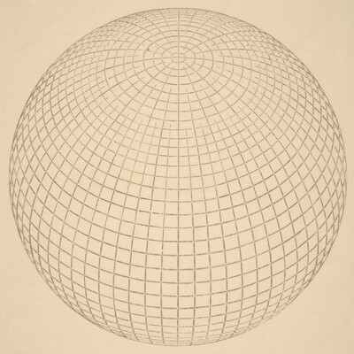 Sphere Surface with Fish