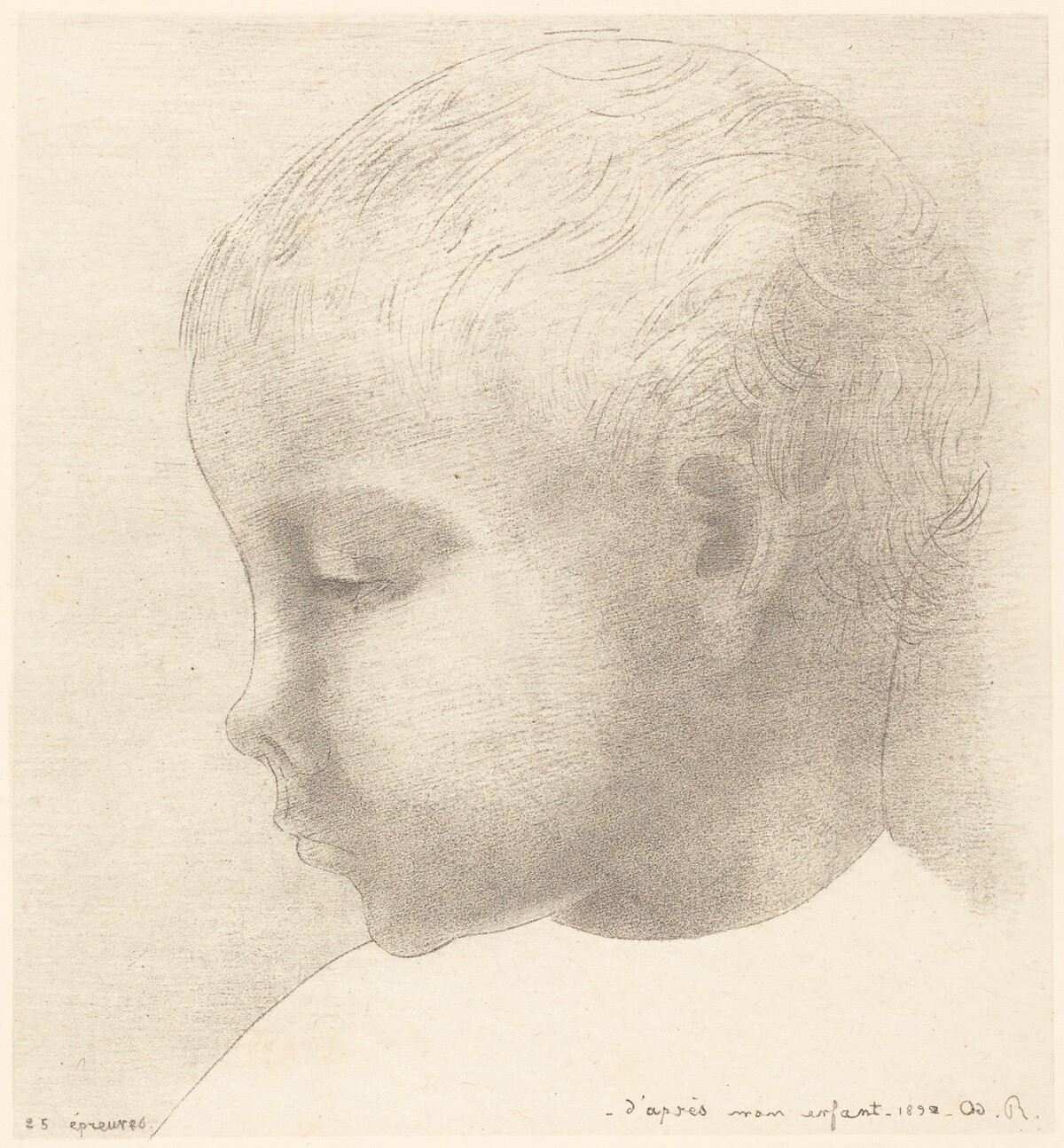 Mon Enfant (My Child) by Odilon Redon