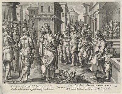 Saint Paul Preaching in Rome