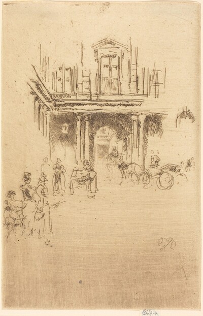 A Corner of the Palais Royal