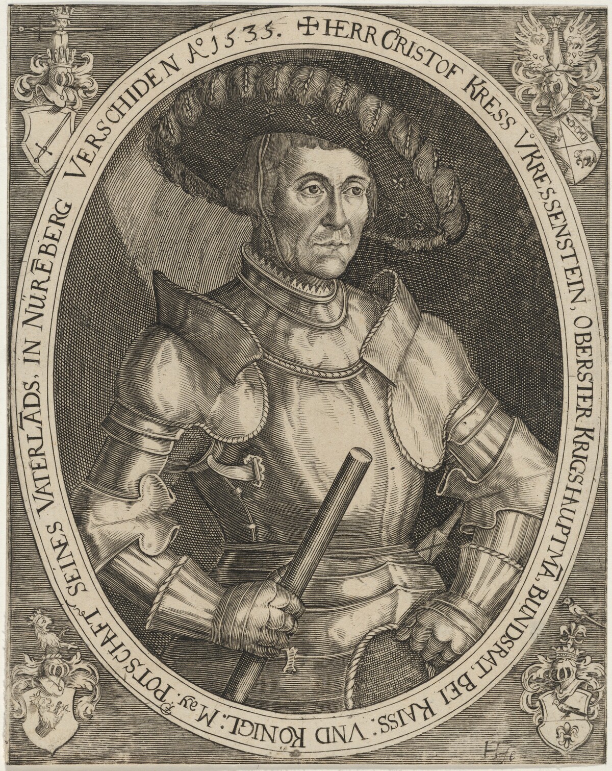 Christoph Kress von Kressenstein by Unknown Artist