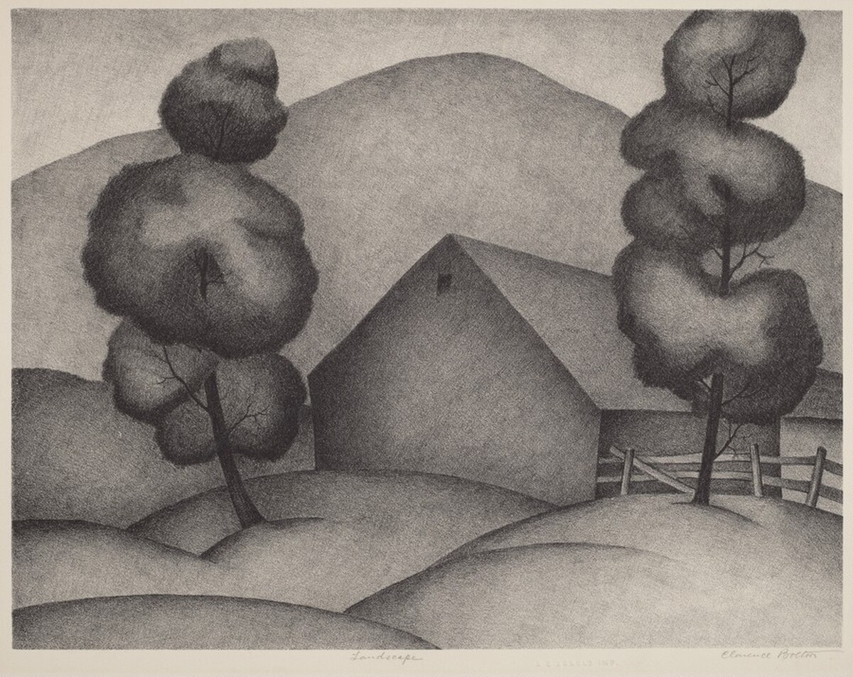 Landscape by Clarence Bolton