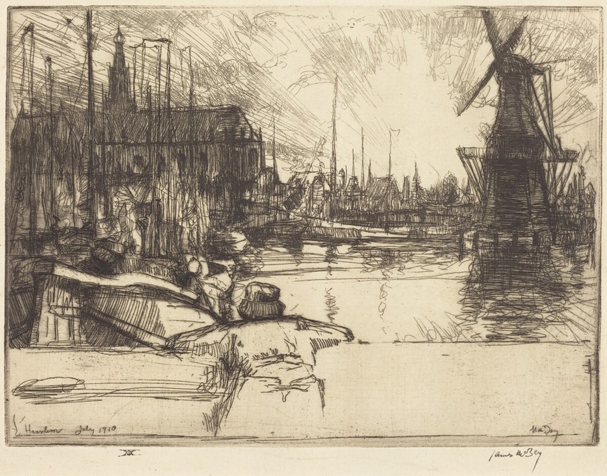 Haarlem by James McBey