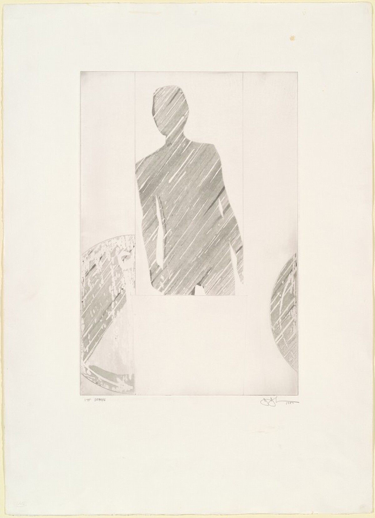 The Seasons (Spring) [state proof of 1st state] by Jasper Johns