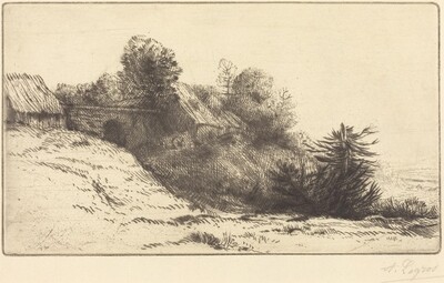 View of a Farm, 2nd plate (La ferme du Bienheureux)