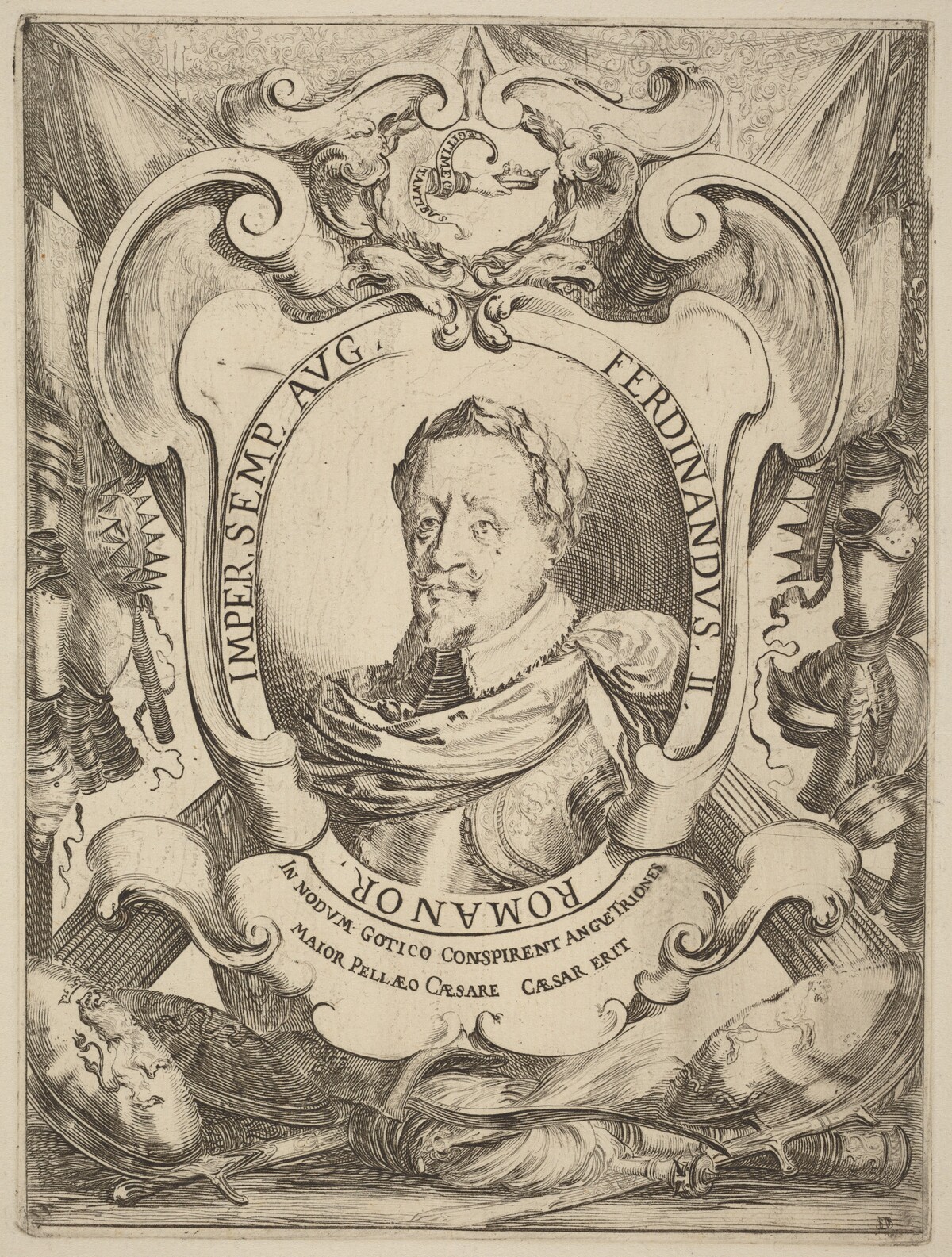 Emperor Ferdinand II by Stefano Della Bella