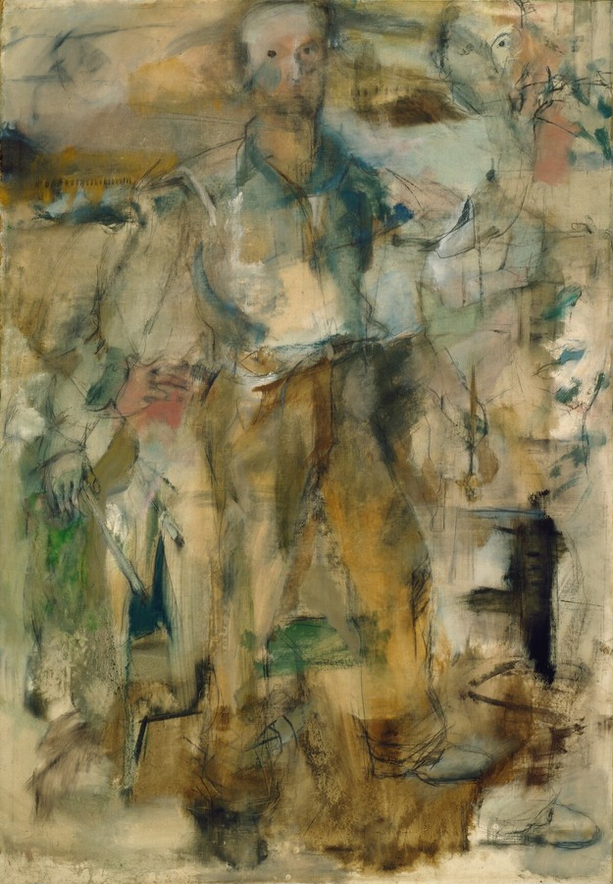 Self Figure by Larry Rivers